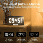 4-in-1 Mini Alarm Clock Speaker - Image 10