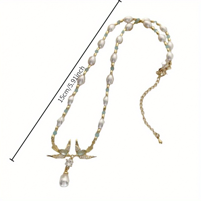 1pc of Magpie Necklace, Stylish And Adaptable, Elegant Clavicle Chain, Premium Light Luxury, Minimalist Necklace Jewelry - Image 6