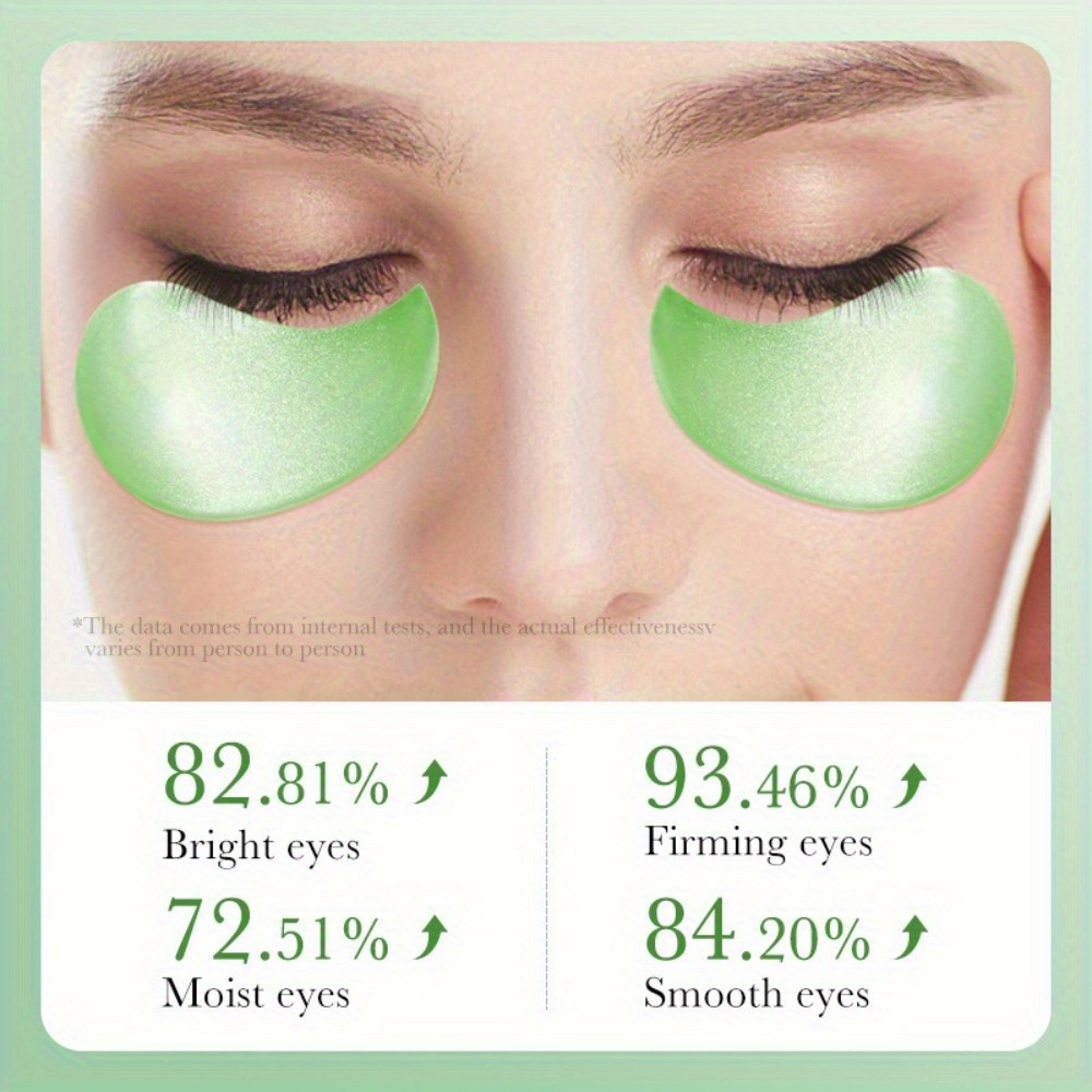 Aloe & Collagen Crystal Eye Mask - Hypoallergenic, Firming Moisturizing Care for All Skin Types - Image 4