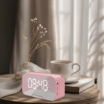 4-in-1 Mini Alarm Clock Speaker - Image 11