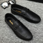 Men's Korean-Style Breathable Slip-On Driving Shoes - Image 2