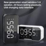 4-in-1 Mini Alarm Clock Speaker - Image 9