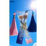 Handmade Acrylic Bookmark with Arabic Calligraphy & Tassel - Image 10