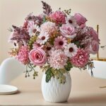 Elegant Peony & Rose Simulation Flower Set - Image 9