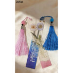 Handmade Acrylic Bookmark with Arabic Calligraphy & Tassel - Image 4