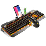 Xinmeng 670 Wireless Charging Keyboard and Mouse Set – RGB Luminous Gaming Combo | Sufiyana Store - Image 4