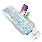 Xinmeng 670 Wireless Charging Keyboard and Mouse Set – RGB Luminous Gaming Combo | Sufiyana Store - Image 3