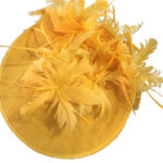 Horse Racing Festival Top Hat Hair Accessory – Aristocratic Ladies Feather Fascinator Hairpin | Sufiyana Store - Image 8