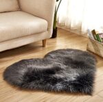 Plush Heart Shaped Carpet Non-Slip Mat Fluffy Rug Floor Mat Blanket Sofa Cushion Foot Pad Carpets For Living Room Home Decor - Image 8