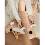Cute Cartoon Dog Floor Socks – Winter Warm Non-Slip Plush Socks for Women | Sufiyana Store - Image 7