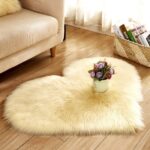 Plush Heart Shaped Carpet Non-Slip Mat Fluffy Rug Floor Mat Blanket Sofa Cushion Foot Pad Carpets For Living Room Home Decor - Image 6