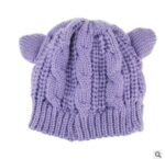 Handmade 3D Cute Knitted Cat Ear Beanie – Winter Warm Crochet Animal Hat for Women & Men | Sufiyana Store - Image 7