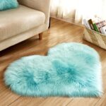 Plush Heart Shaped Carpet Non-Slip Mat Fluffy Rug Floor Mat Blanket Sofa Cushion Foot Pad Carpets For Living Room Home Decor - Image 7