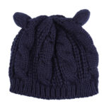 Handmade 3D Cute Knitted Cat Ear Beanie – Winter Warm Crochet Animal Hat for Women & Men | Sufiyana Store - Image 10