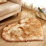 Plush Heart Shaped Carpet Non-Slip Mat Fluffy Rug Floor Mat Blanket Sofa Cushion Foot Pad Carpets For Living Room Home Decor - Image 9