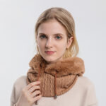 Winter Thick Plush Hat with Scarf – Windproof Warm Knit Hooded Hat for Women | Sufiyana Store - Image 7