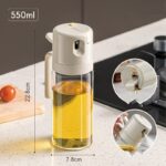 2 In 1 Oil Sprayer Bottle – BBQ Cooking Oil Dispenser Olive Oil Mister Kitchen Spray Bottle | Sufiyana Store - Image 4