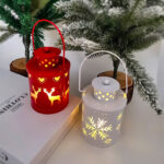 Christmas Candle Lights LED Lanterns – Nordic Style Electronic Flickering Candles Holiday Decoration | Sufiyana Store - Image 4
