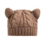 Handmade 3D Cute Knitted Cat Ear Beanie – Winter Warm Crochet Animal Hat for Women & Men | Sufiyana Store - Image 4