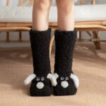 Cute Cartoon Dog Floor Socks – Winter Warm Non-Slip Plush Socks for Women | Sufiyana Store - Image 9