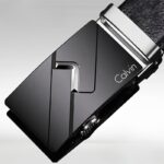 Calvin Premium: Automatic Black Embossed Belt - Image 3