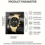 Elite Quartz: Casual Unisex Watch - Image 3